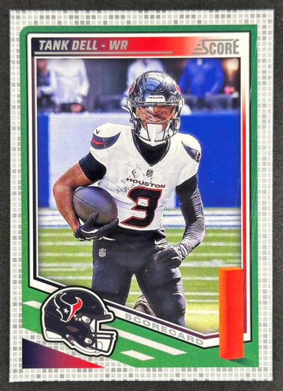 Tank Dell 2025 Panini Score Scorecard Texans Sports Trading Cards