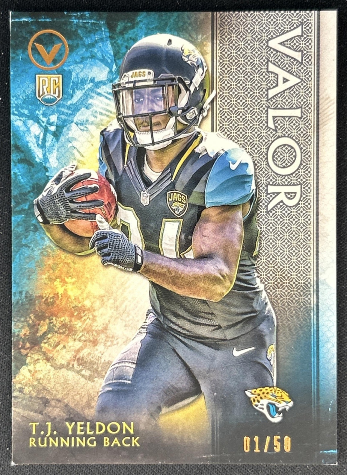 T.J. Yeldon 2015 Topps Valor /50 Jaguars