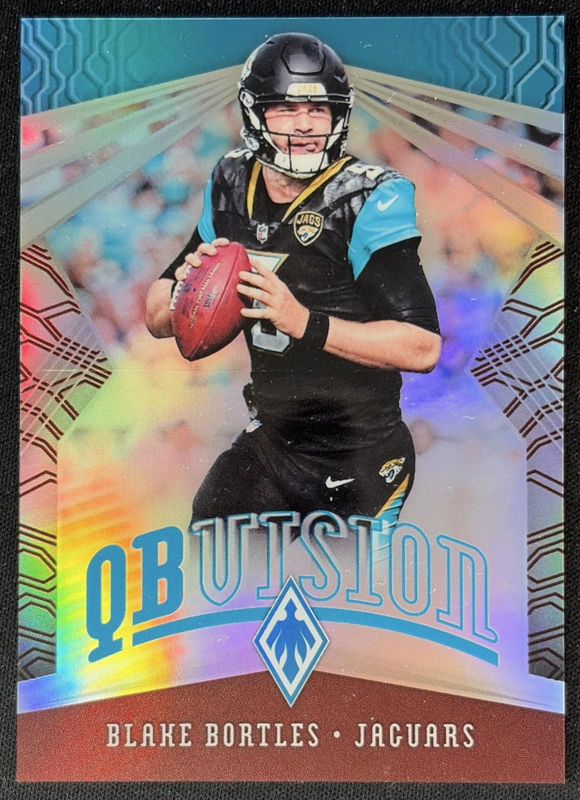 Blake Bortles 2018 Panini Phoenix QB Vision Red /299 Jaguars front