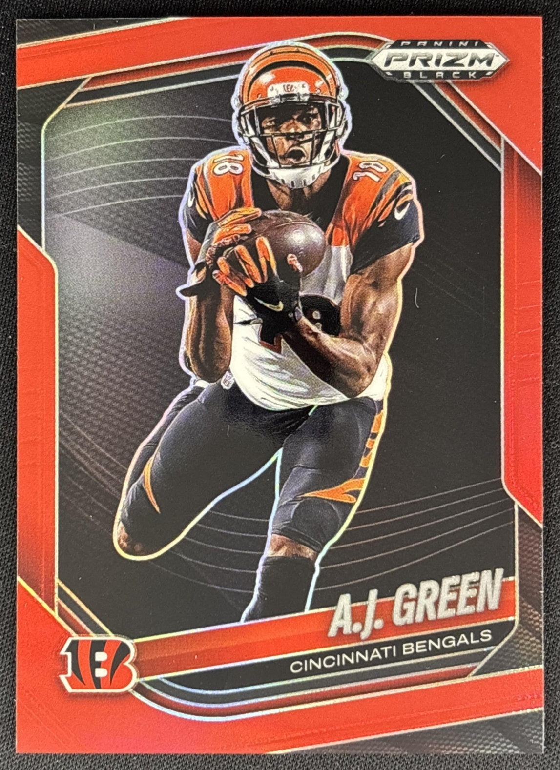 A.J. Green 2025 Panini Prizm Black Red /299 Bengals Sports Trading Cards