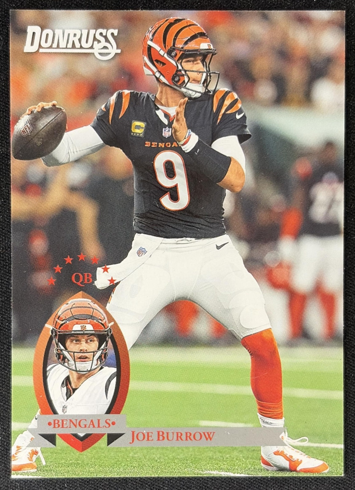 Joe Burrow 2025 Panini Donruss Retro 1995 Bengals
