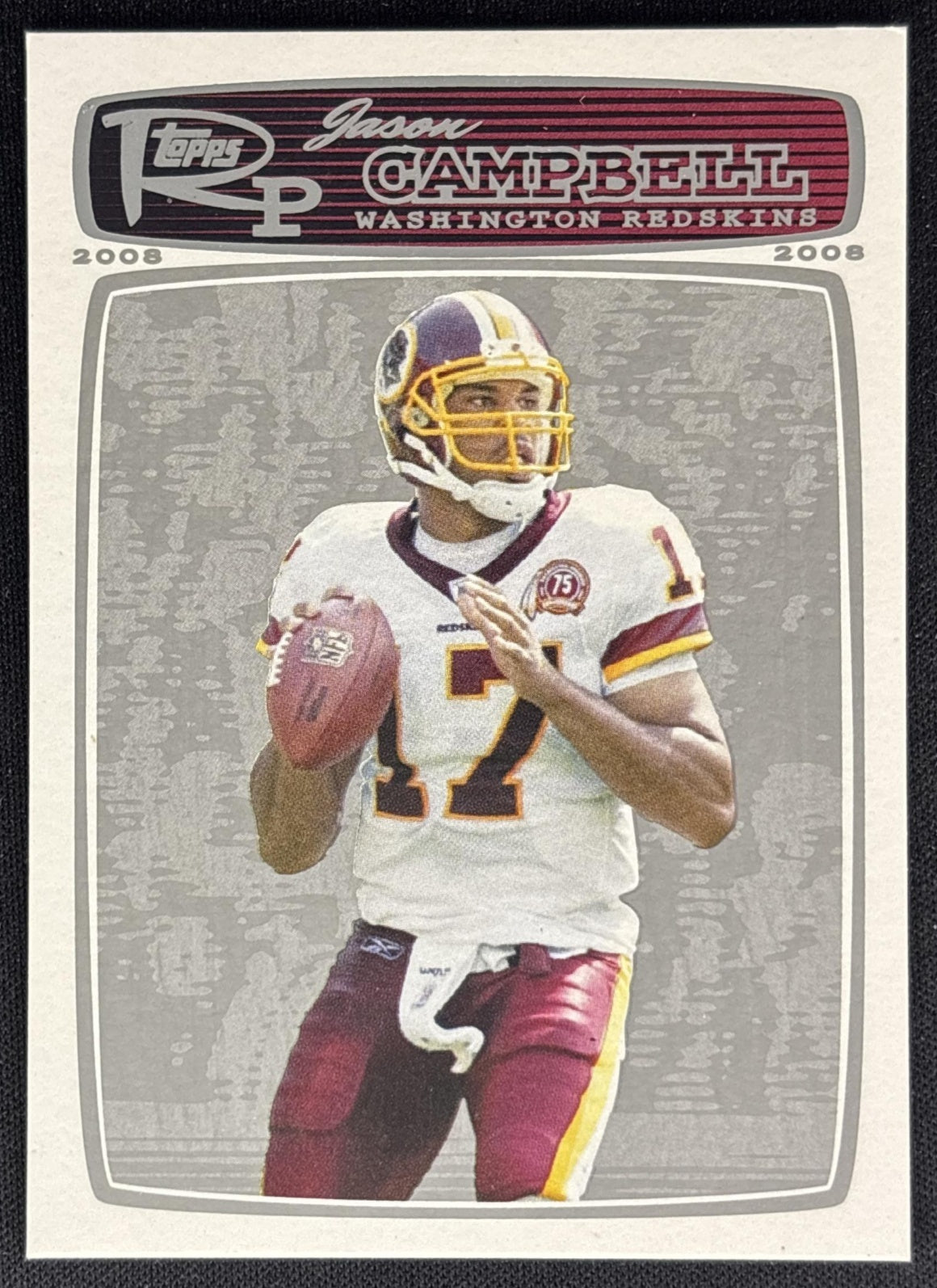Jason Campbell 2008 Topps Rookie Progression Silver /299 Redskins front