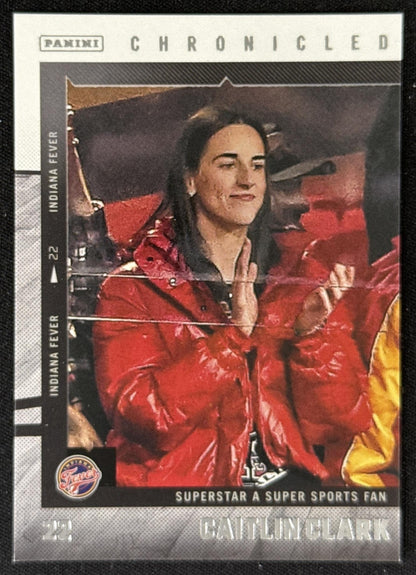 Caitlin Clark 2025 Panini Chronicled Life Style Fever 58 Sports Trading Card