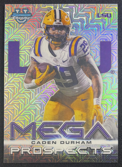 Caden Durham 2026 Bowman Chrome Mega Prospects Mojo Refractor Tigers