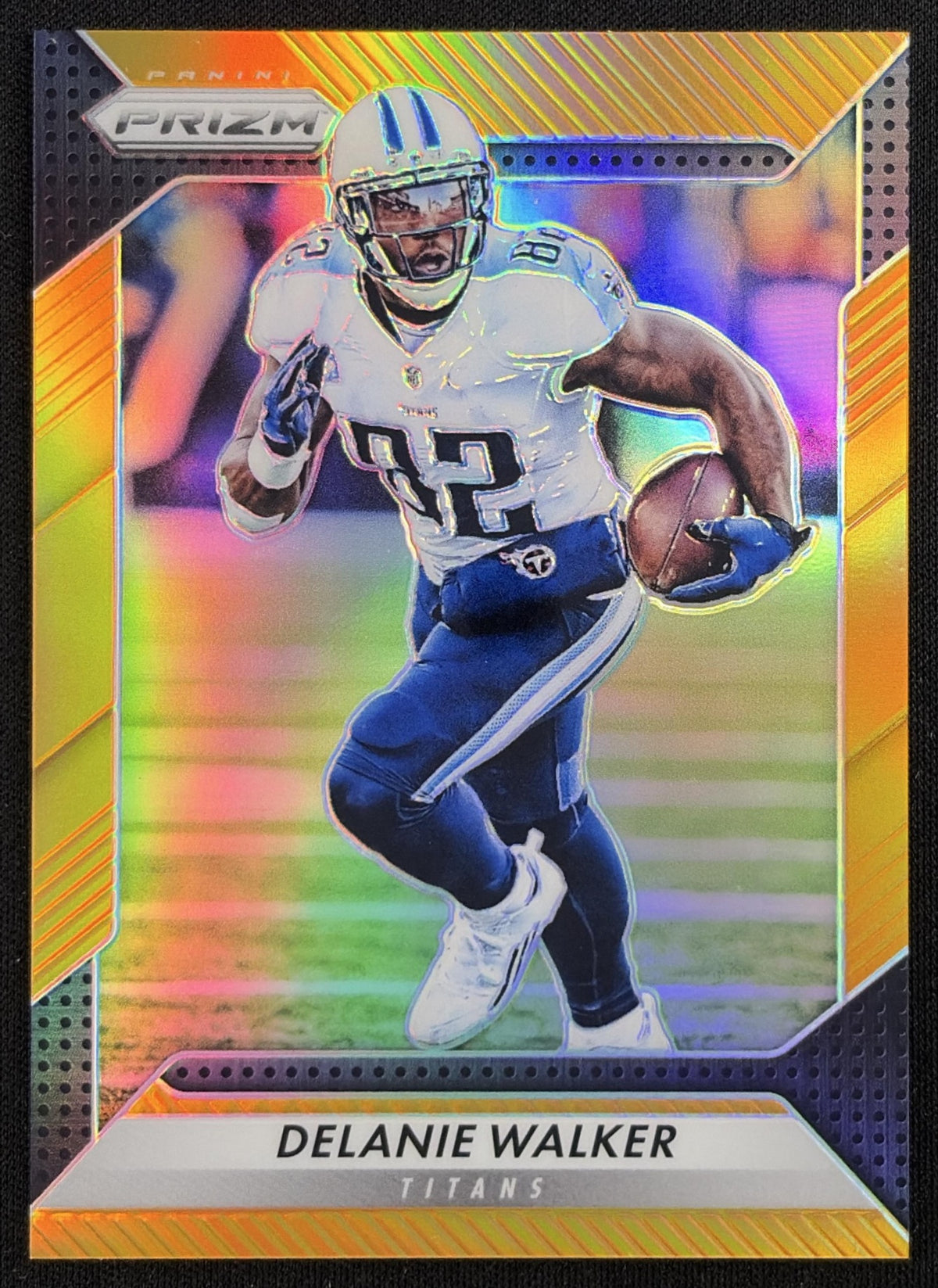 Delanie Walker 2016 Panini Prizm Orange /299 Titans Sports Trading Card