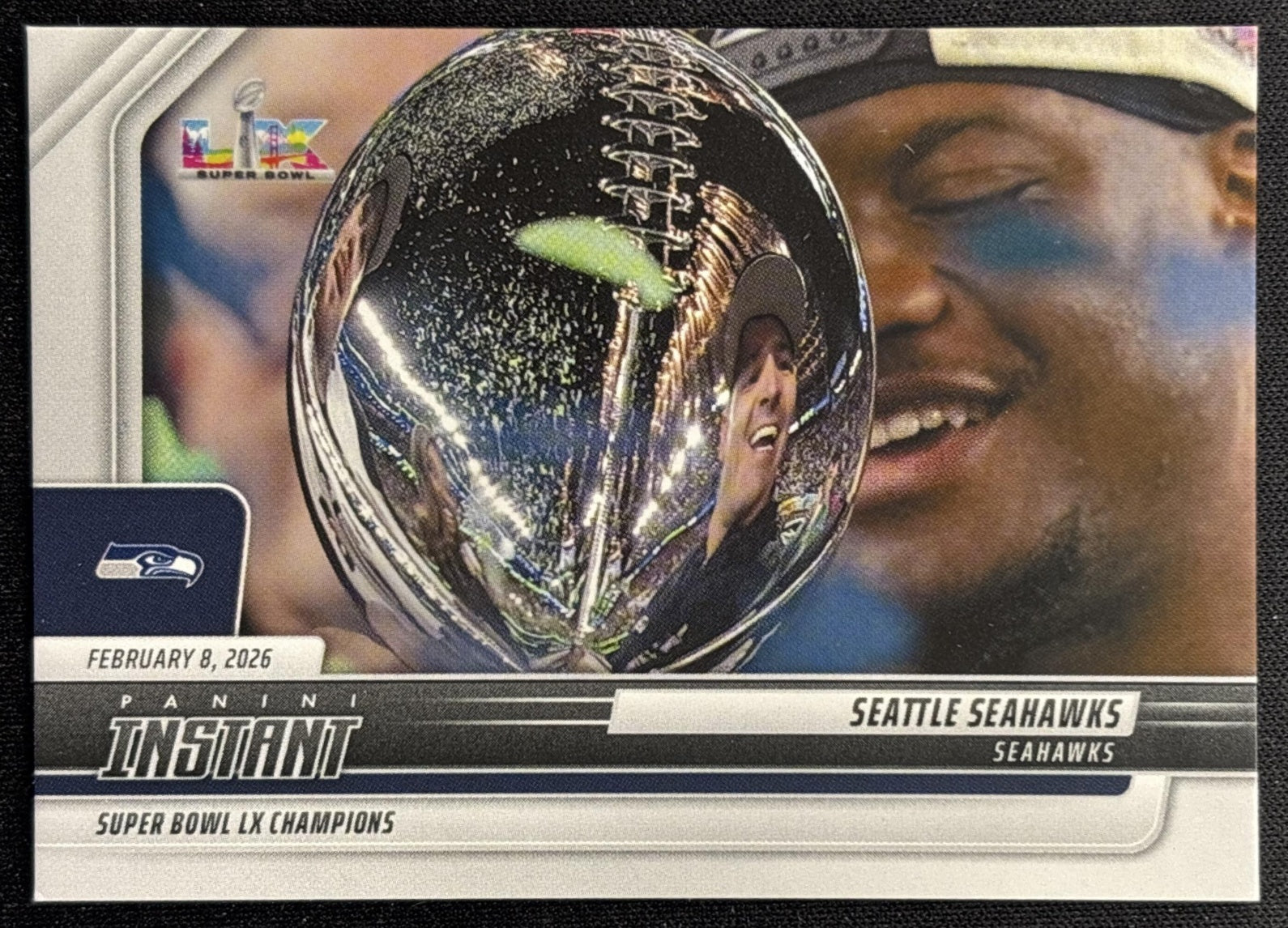 Kenneth Walker 2026 Panini Instant Super Bowl LIX Champions Seattle Seahawks front