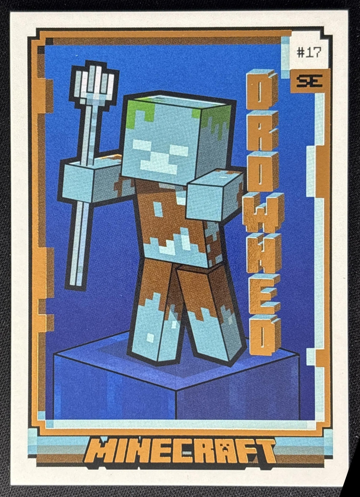 Drowned 2025 Panini Minecraft Special Edition /325 front