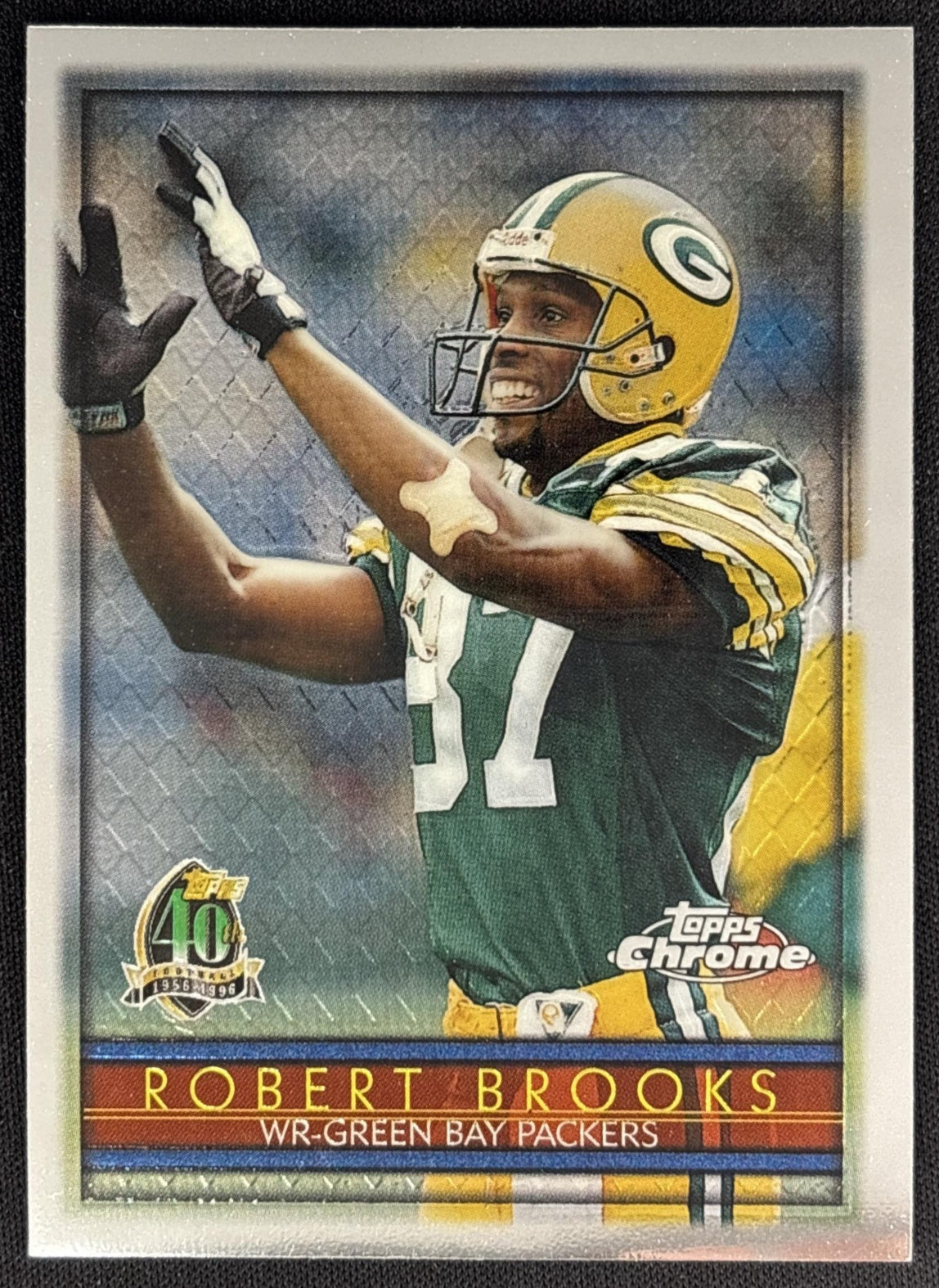 Robert Brooks 1996 Topps Chrome Packers Sports Trading Cards