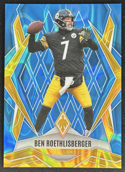 Ben Roethlisberger 2025 Panini Phoenix Light Blue Lava Prizm /325 Steelers