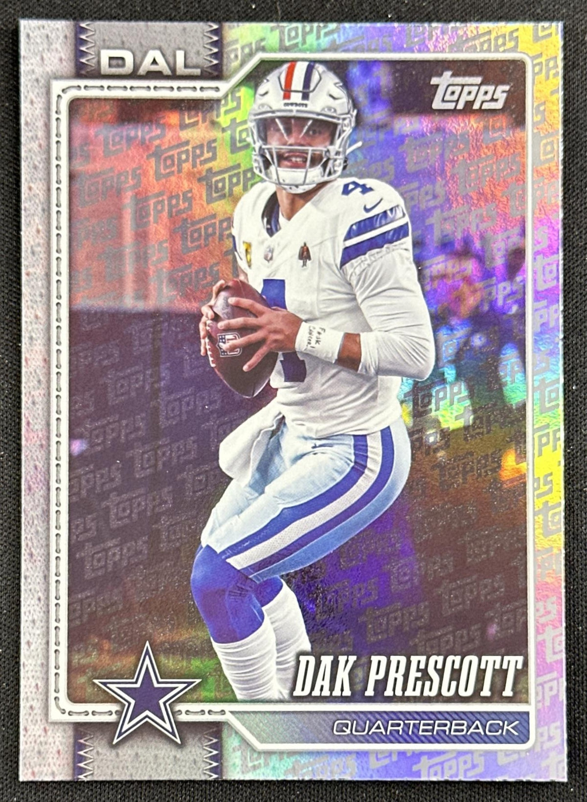Dak Prescott 2026 Topps Flagship Fanatics Foil Cowboys