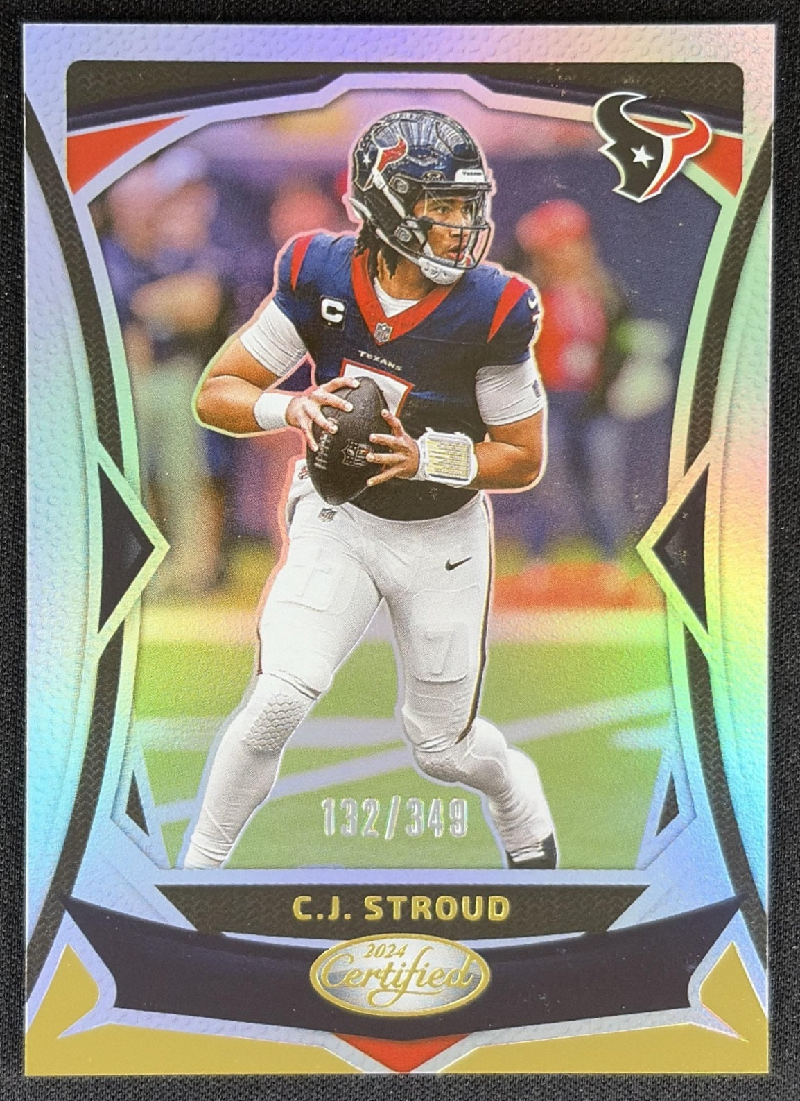 C.J. Stroud 2024 Panini Certified Mirror /349 Texans