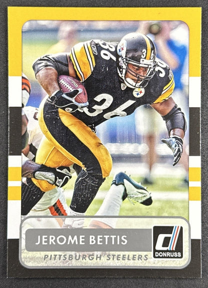 Jerome Bettis 2015 Panini Donruss Steelers Pittsburgh Steelers Sports Trading Card