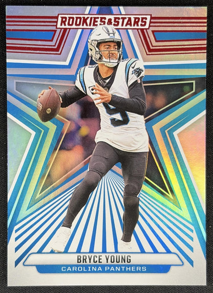 Bryce Young 2024 Panini Rookies & Stars Longevity Panthers