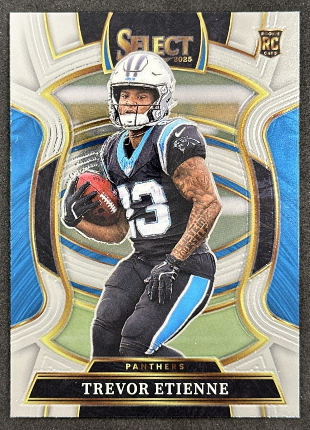 Trevor Etienne 2025 Panini Select Concourse Panthers Front