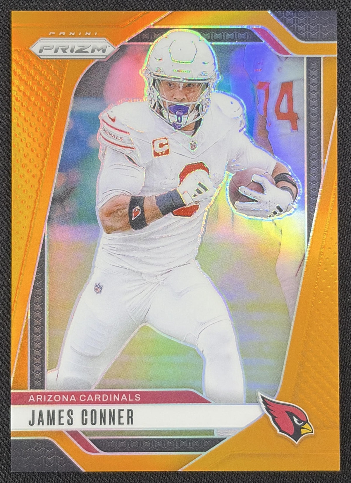 James Conner 2024 Panini Prizm Orange /249 Cardinals