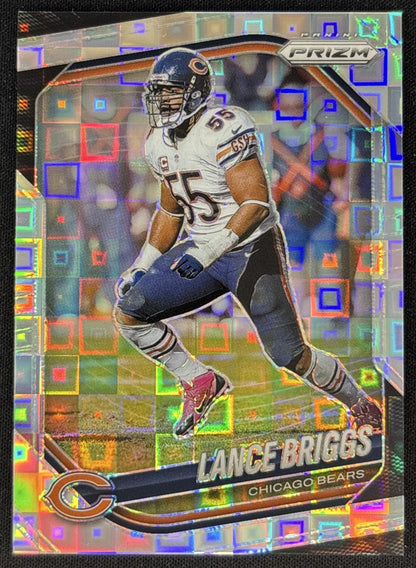 Lance Briggs 2025 Panini Prizm Pandora /400 Bears front