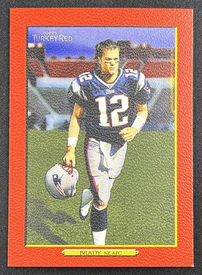 Tom Brady 2006 Topps Turkey Red Patriots