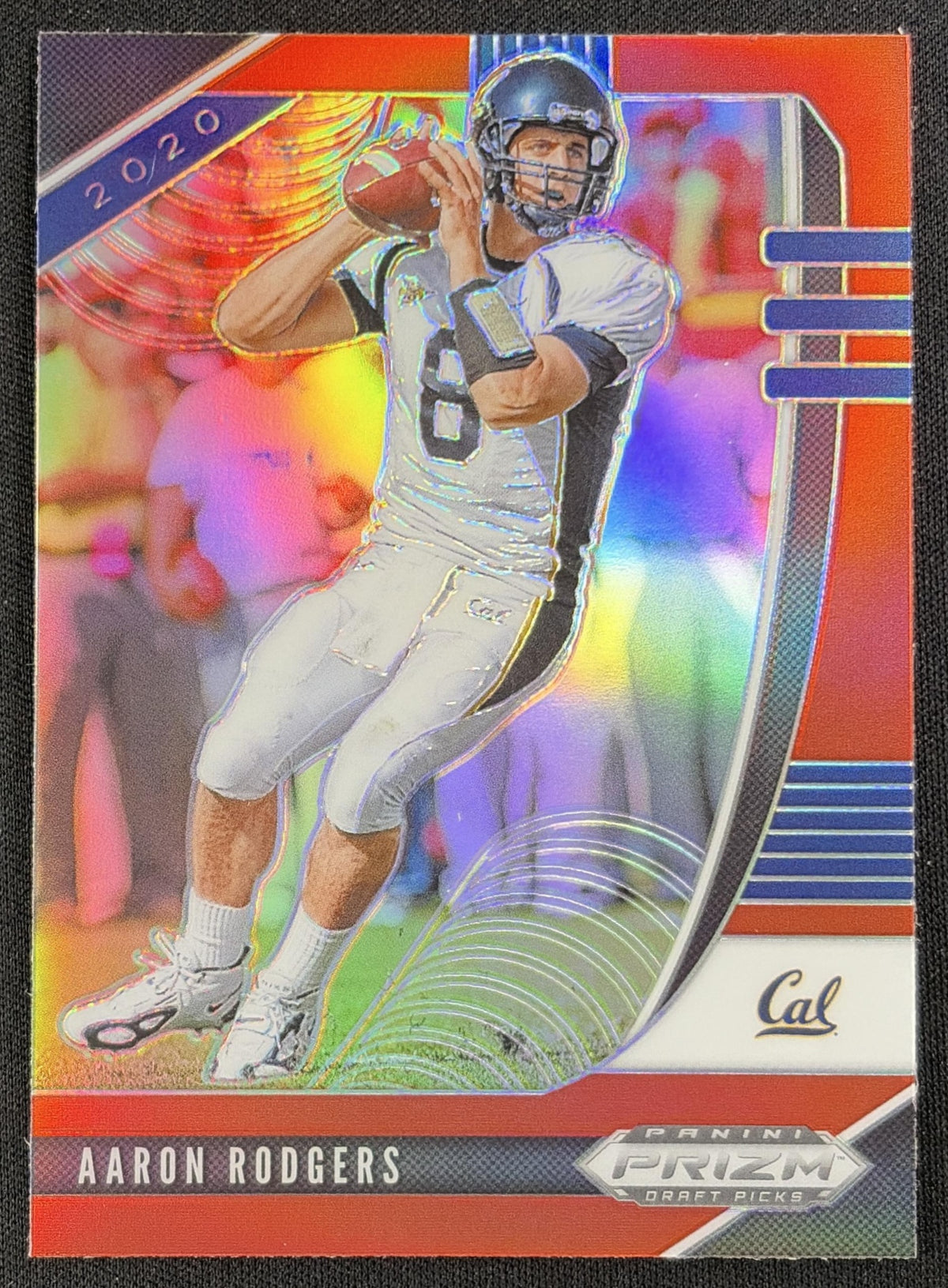 Aaron Rodgers 2020 Panini Prizm Draft Picks Prizms Red Golden Bears