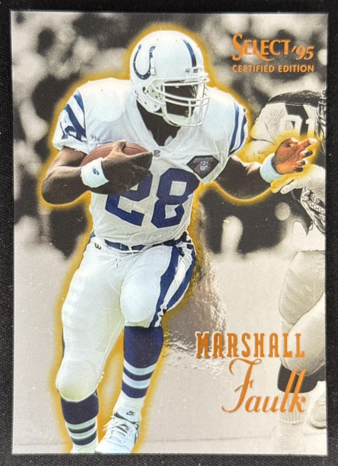 Marshall Faulk 1995 Pinnacle Select Certified Colts