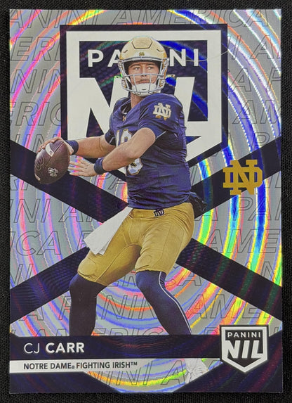 CJ Carr 2026 Panini NSCC Silver Pack