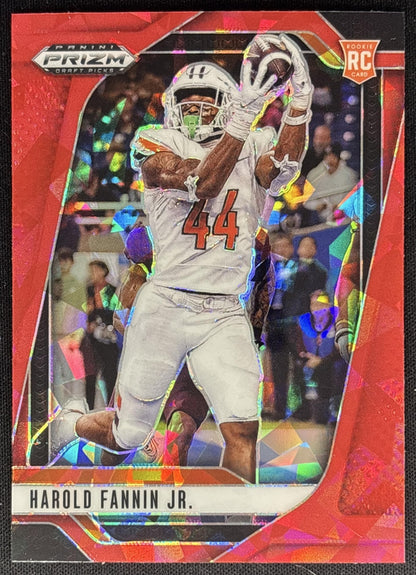 Harold Fannin Jr. 2025 Panini Prizm Draft Picks Red Ice Browns Sports Trading Cards
