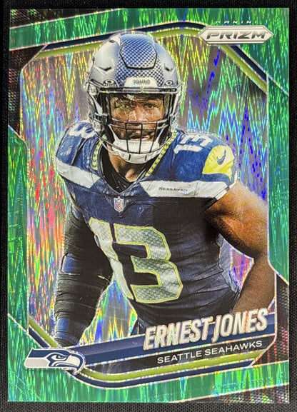 Ernest Jones 2025 Panini Prizm Green Flash