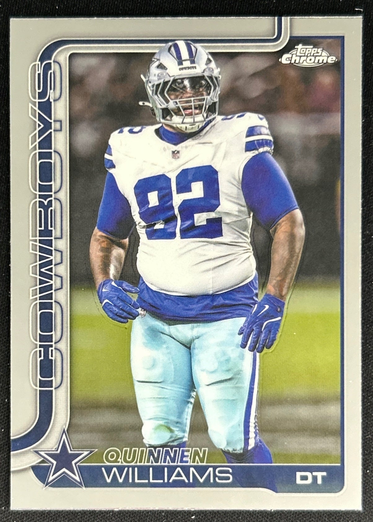 Quinnen Williams 2025 Topps Chrome Cowboys Default Title Sports Trading Cards