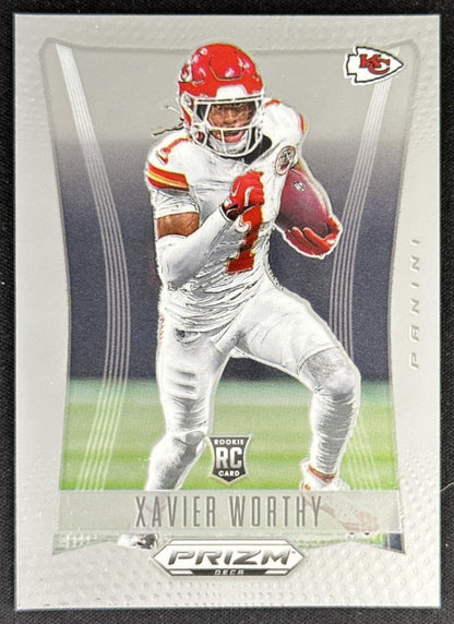 Xavier Worthy 2024 Panini Prizm Deca Chiefs