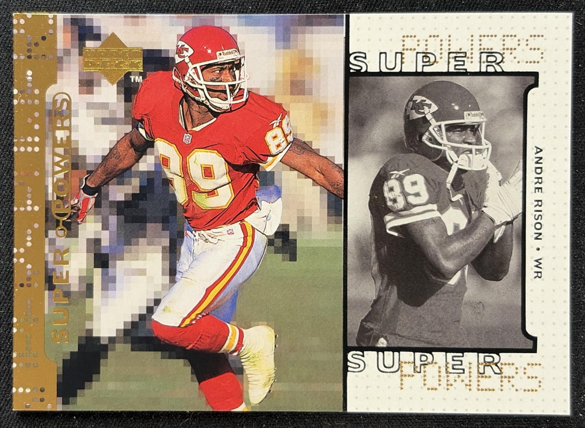 Andre Rison 1998 Upper Deck Super Powers Chiefs front