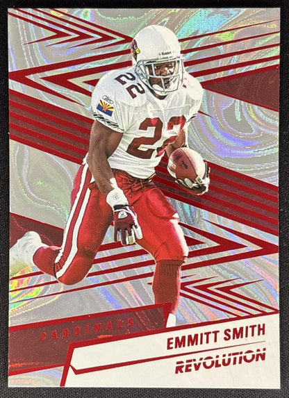 Emmitt Smith 2025 Panini Revolution Red Swirl Cardinals Default Title Sports Trading Cards