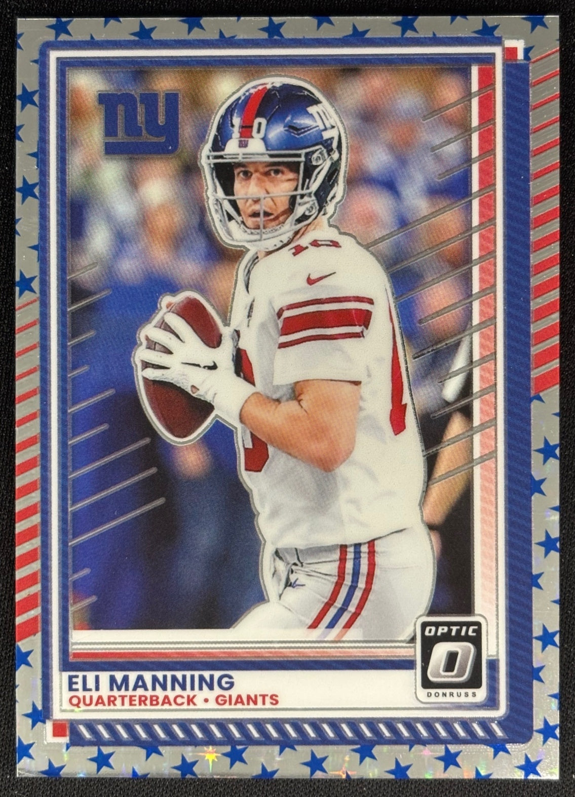 Eli Manning 2025 Donruss Optic Stars Prizm Giants Default Title Football