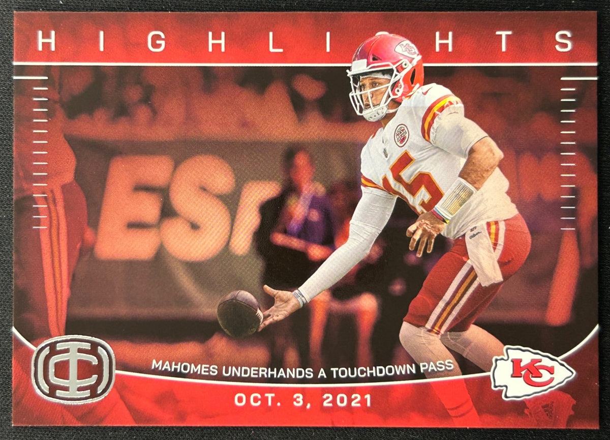 Patrick Mahomes II 2025 Icon Highlights Chiefs Default Title Sports Trading Cards