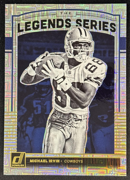 Michael Irvin 2018 Panini Donruss The Legends Series Cowboys