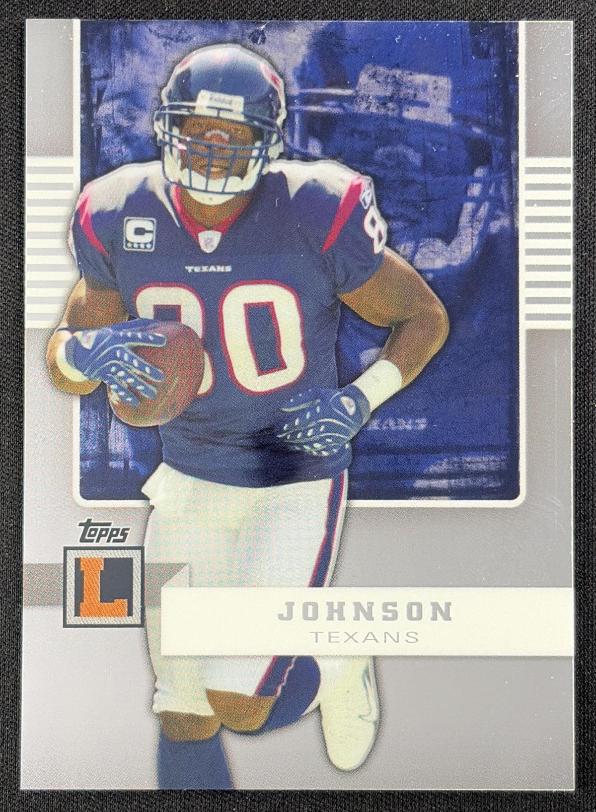 Andre Johnson 2008 Topps Letterman /949 Texans