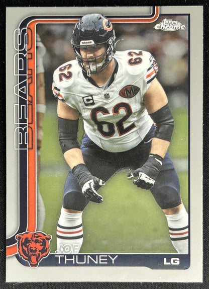 Joe Thuney 2025 Topps Chrome Bears Default Title
