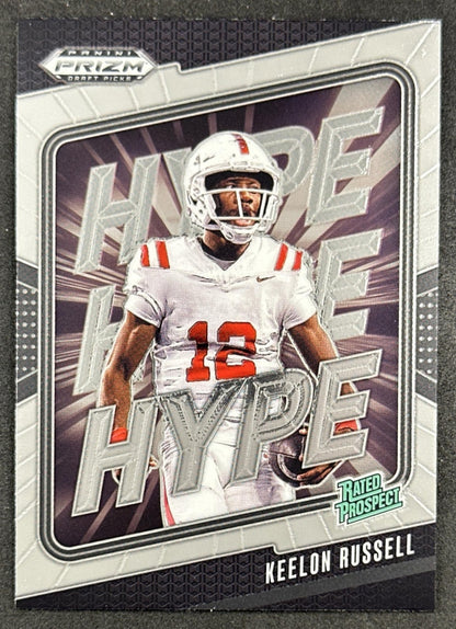 Keelon Russell 2025 Panini Prizm Draft Picks Hype Crimson Tide