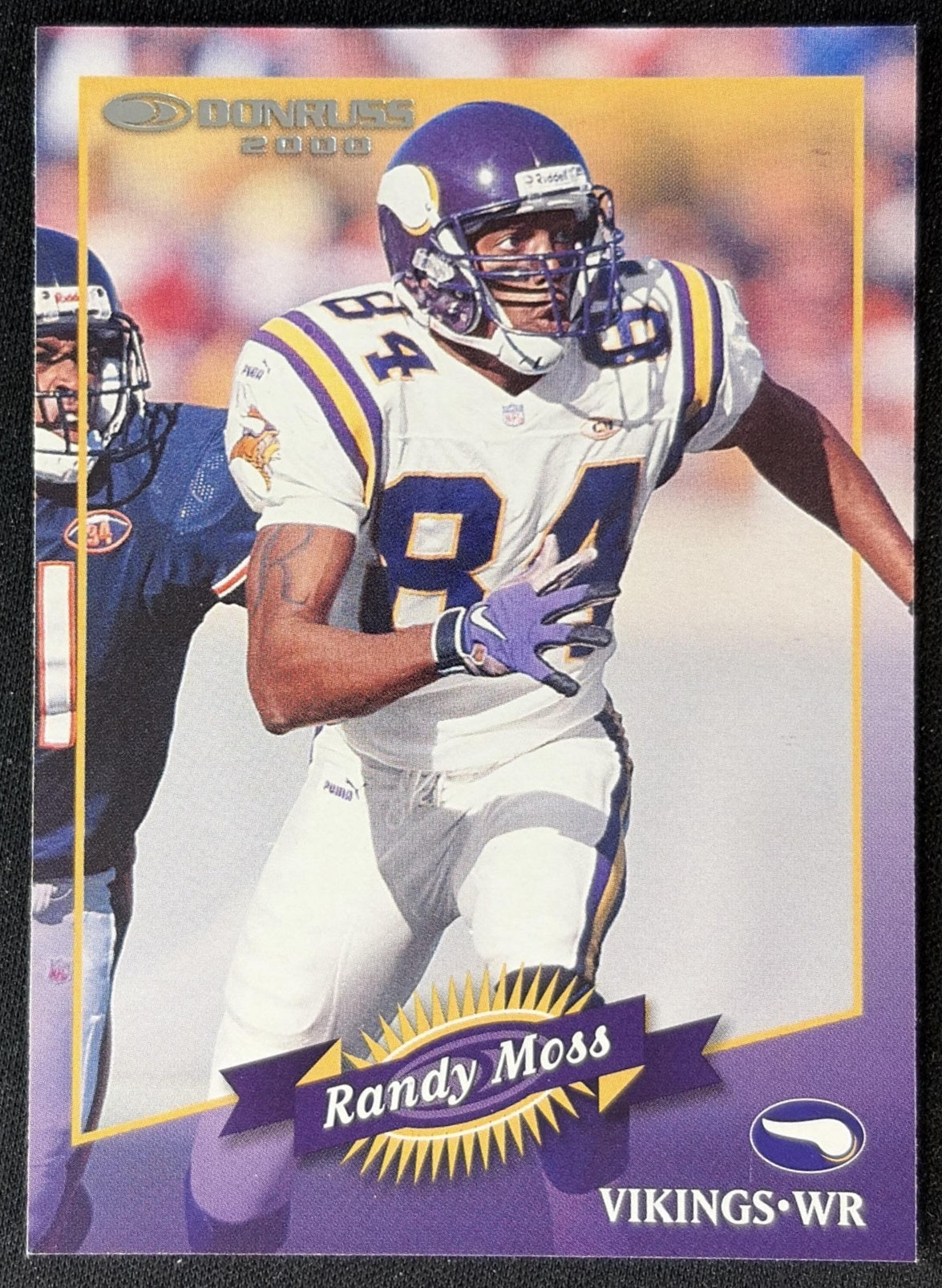 Randy Moss 2000 Donruss Vikings front