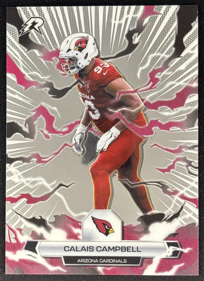 Calais Campbell 2025 Topps Resurgence Cardinals Arizona Cardinals front