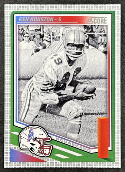 Ken Houston 2025 Panini Score Scorecard Titans