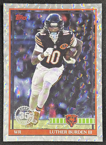 Luther Burden III 2026 Topps 1991 Crackle Foil Bears