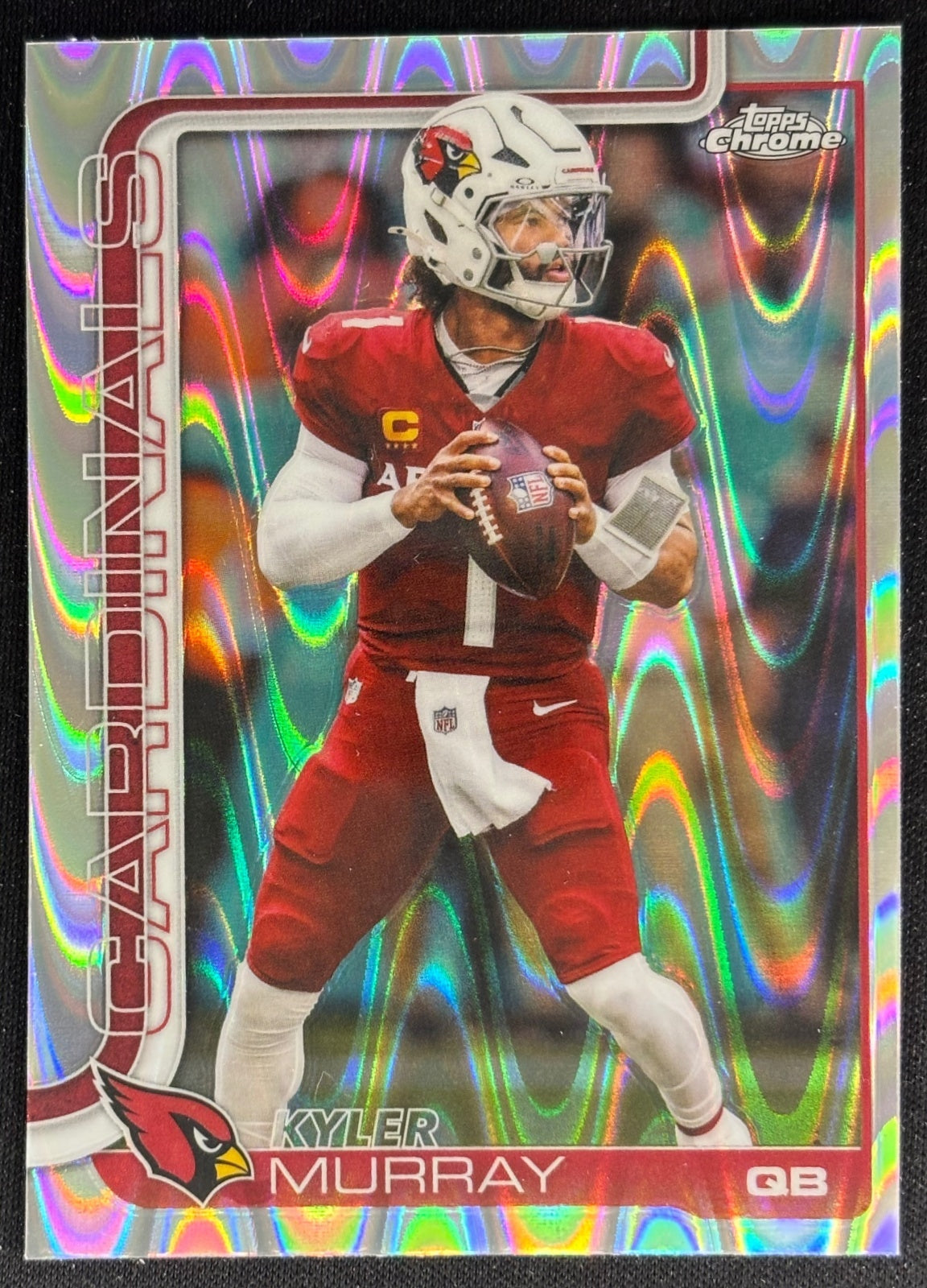 Kyler Murray 2025 Chrome RayWave Refractor Cardinals