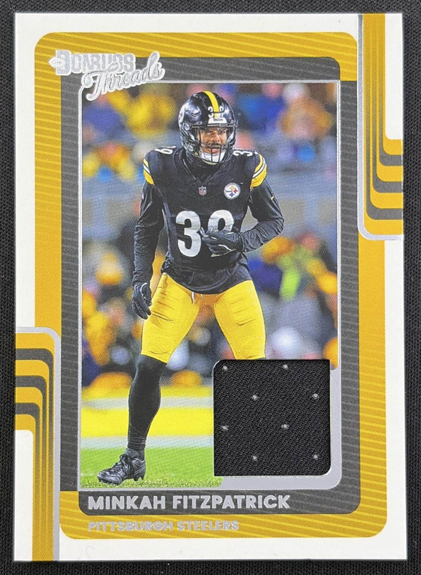 Minkah Fitzpatrick 2025 Panini Donruss Threads Steelers