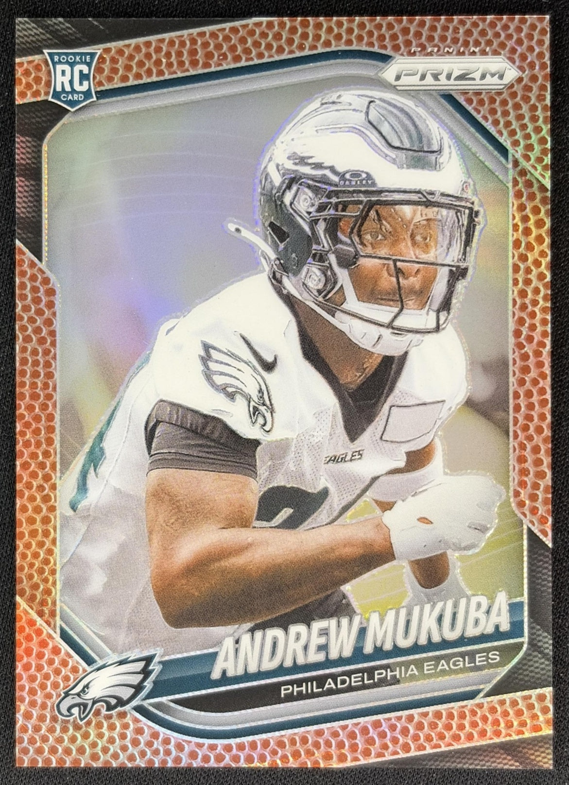 Andrew Mukuba 2025 Panini Prizm Hyper /200 Eagles