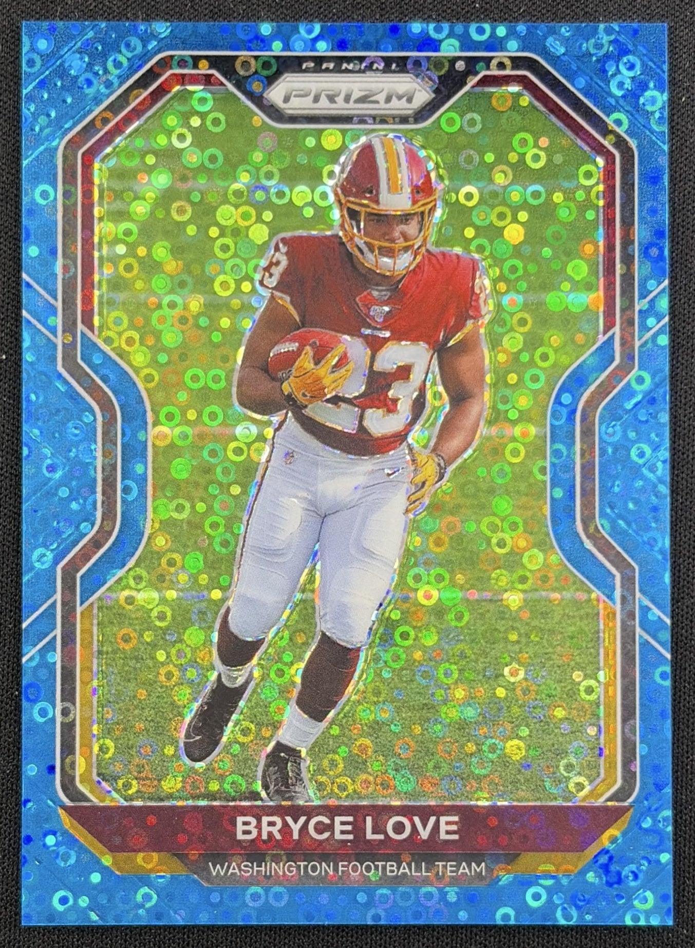 Bryce Love 2020 Panini Prizm No Huddle Blue /79