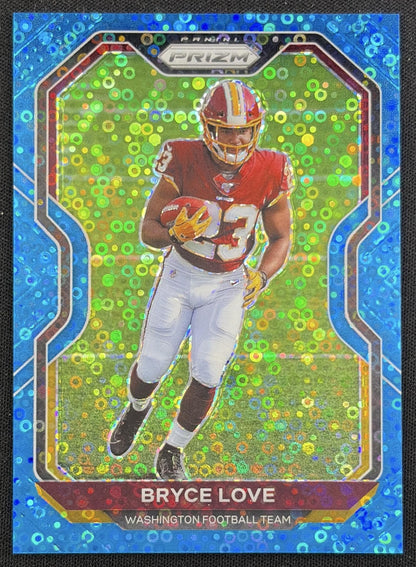 Bryce Love 2020 Panini Prizm No Huddle Blue /79
