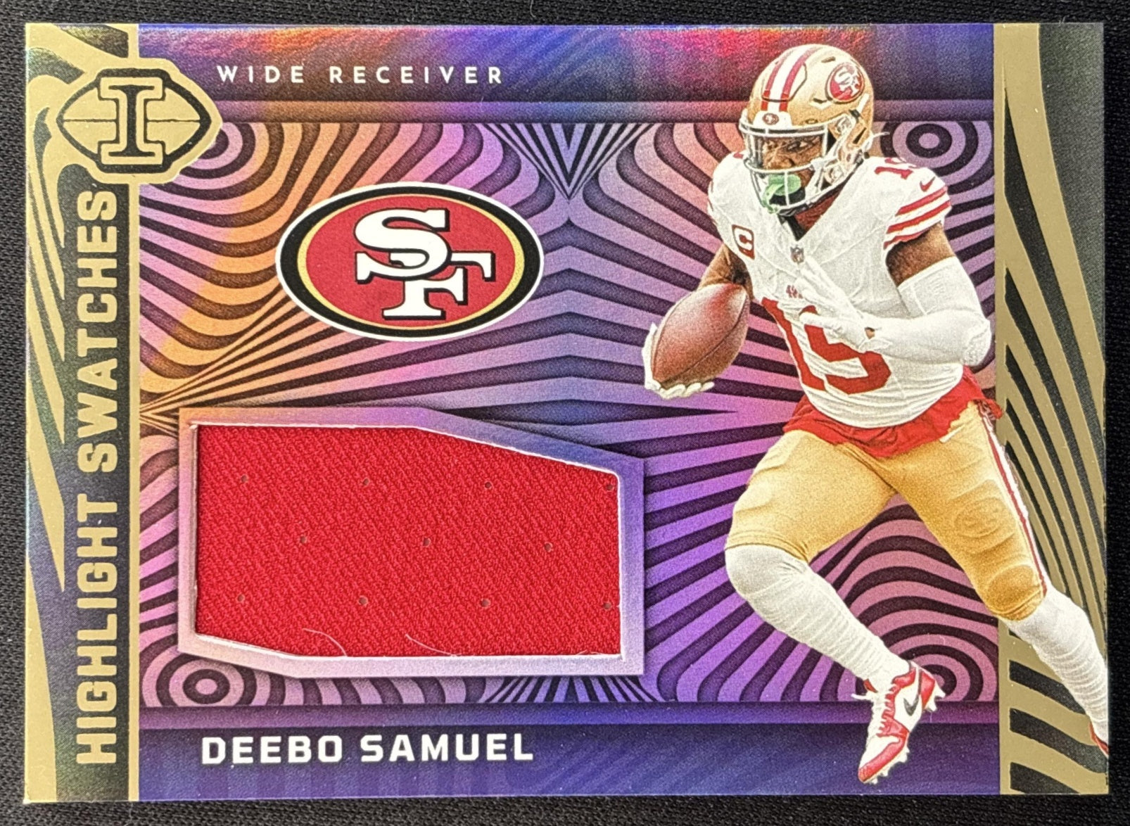 Deebo Samuel 2023 Panini Illusions Highlight Swatches