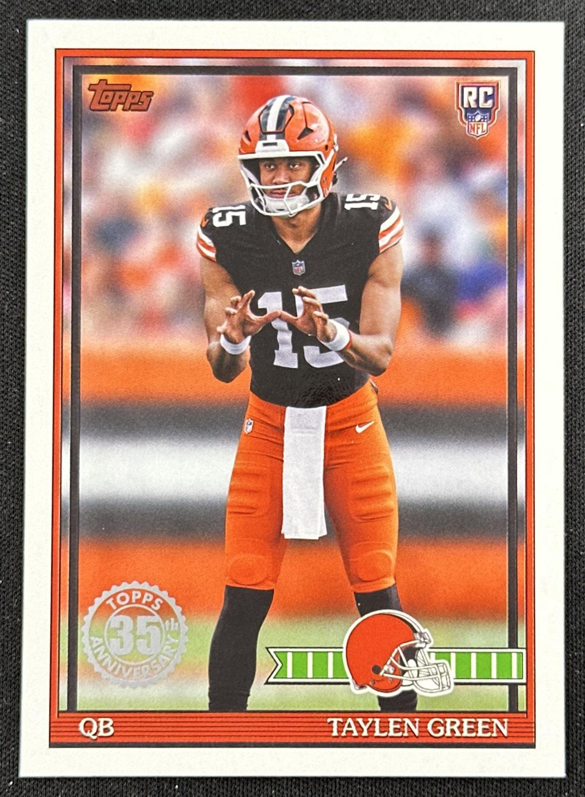 Taylen Green 2026 Topps Flagship 1991 Rookie Browns