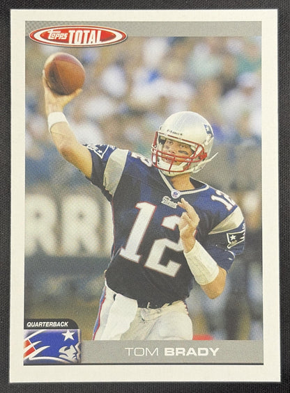 Tom Brady 2004 Topps Total Patriots