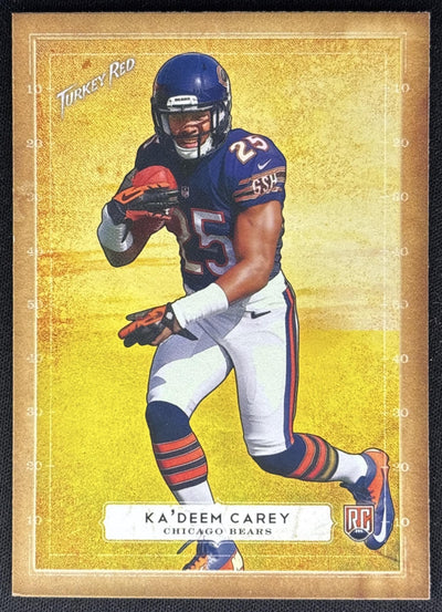 Ka Deem Carey 2014 Topps Turkey Red Bears Sports Trading Cards