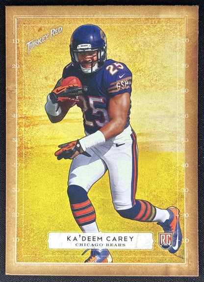 Ka Deem Carey 2014 Topps Turkey Red Bears Sports Trading Cards